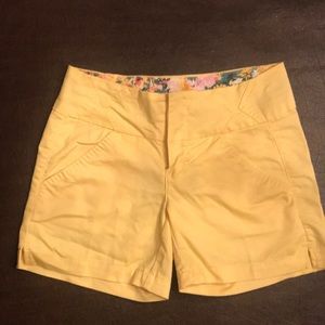 Copper Key Juniors size 1 yellow shorts